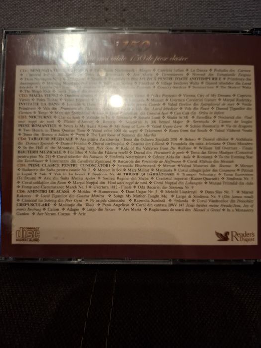 Cd-uri piese clasice