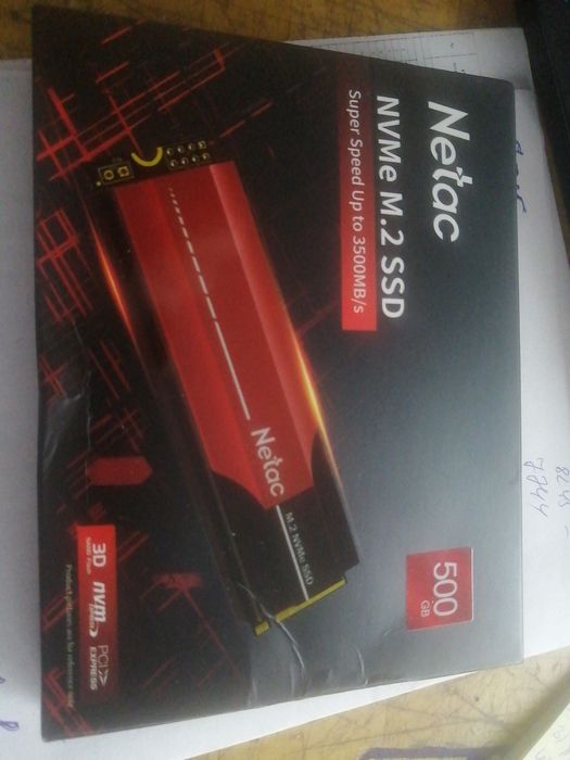 Netac ssd nvme m.2 500Gb