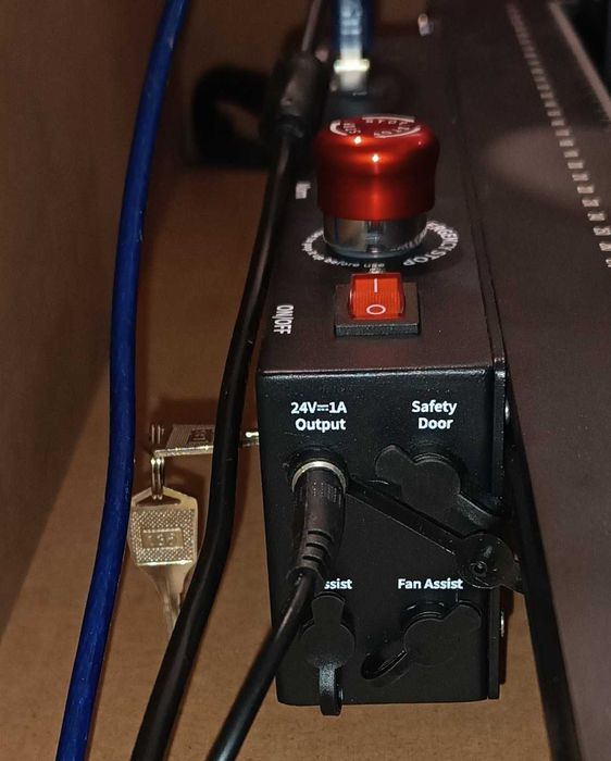 Laser gravator Mecpow x5, 33W Optic, 600x600mm masa lucru, WiFi - NOU