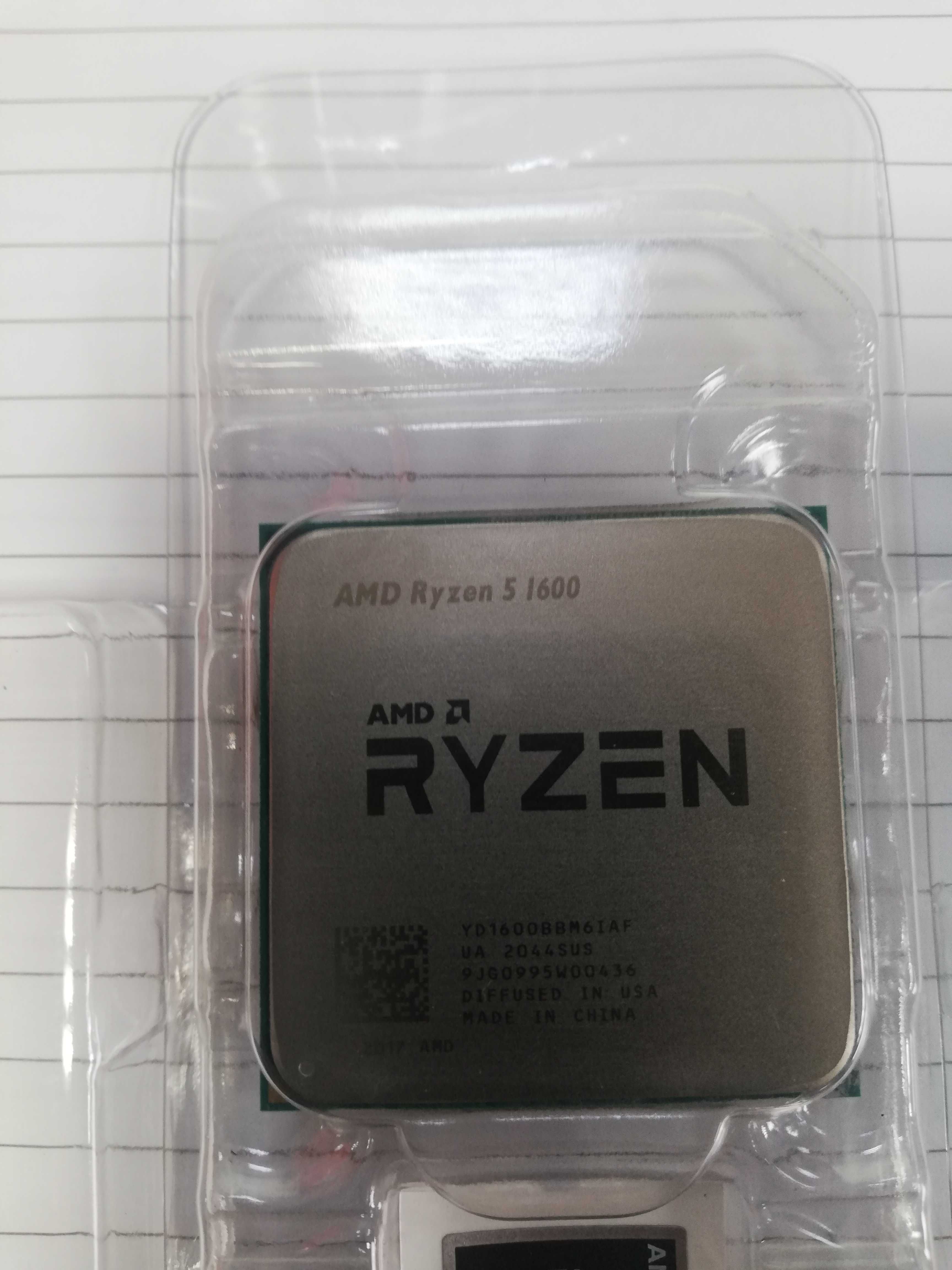 Процесор ryzen 5 1600AF