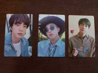 Официални картички BTS Memories Jin и RM
