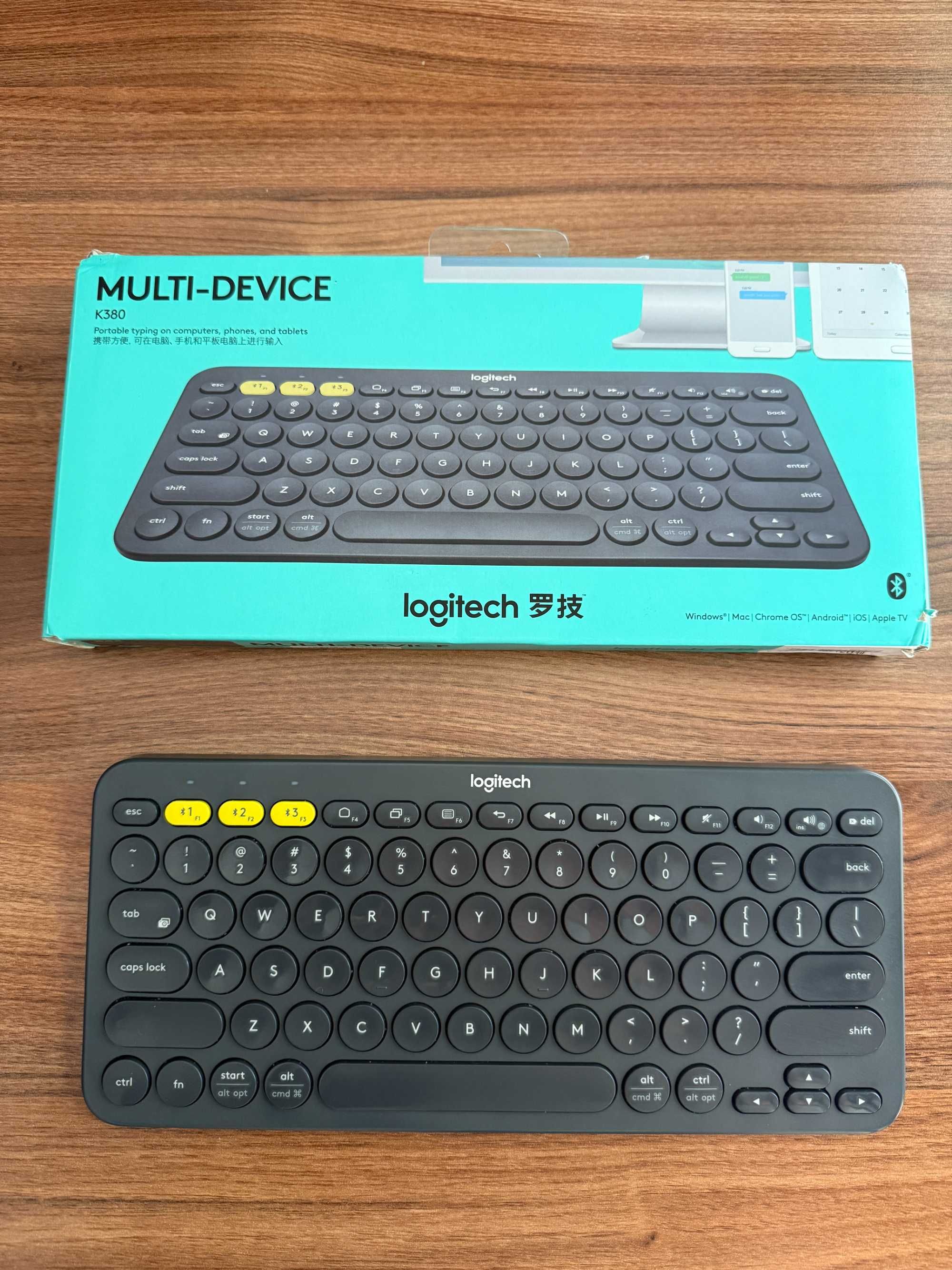 Безжична клавиатура Logitech K380