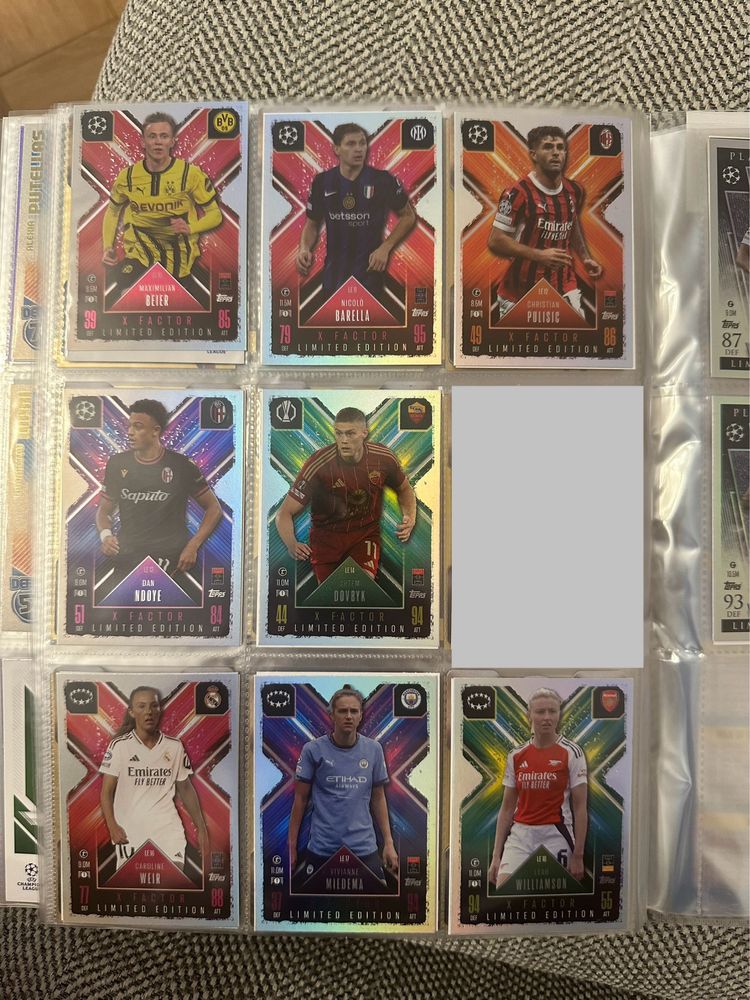 Cartonase Topps Match Attax Extra Uefa Champions League 2024/2025