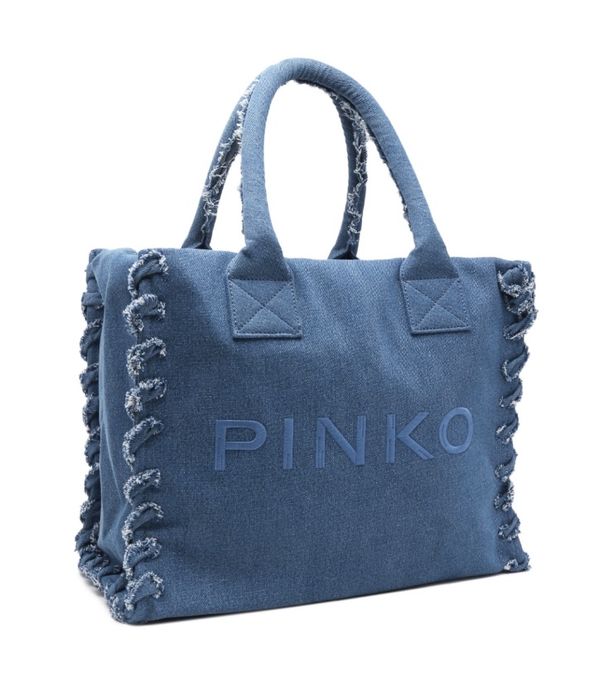 Уникална дънкова чанта PINKO