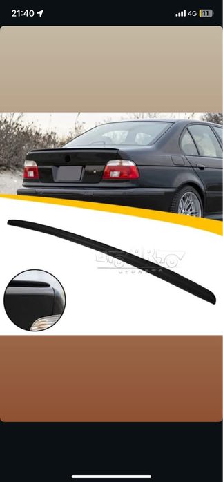 Спойлер крышки багажника BMW E39