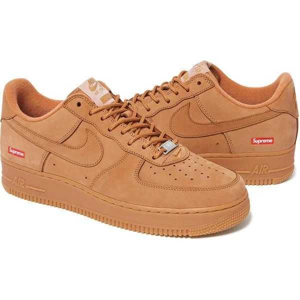 Nike x Supreme Air Force 1 Low "Wheat"