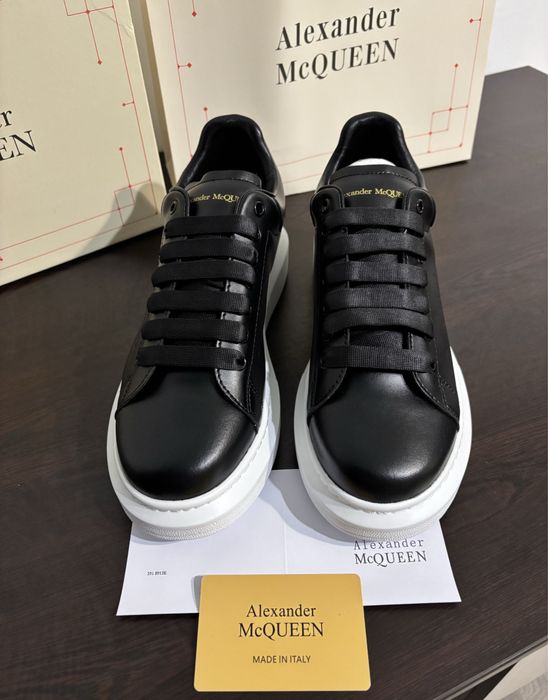 Alexander McQueen Black Sneakers