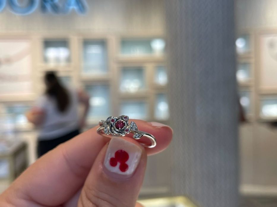 Inel Pandora argint 925 frumoasa si bestia disney belle printesa