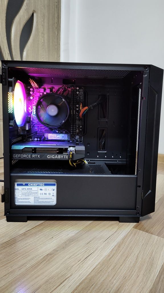 Pc gaming nou Rtx 3060 12gb/Ryzen 5 5600/16gb ram Gta V Fortnite Cs