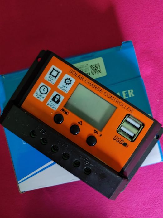 Controler solar , multimetrul