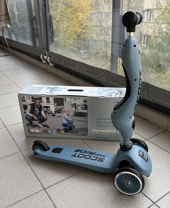 Trotineta Scoot and Ride, 2 in 1, Highwaykick 1, 1-5 ani