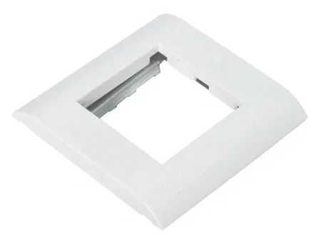 Лицевая панель 80х80 мм для модулей 45x45 металлический каркас