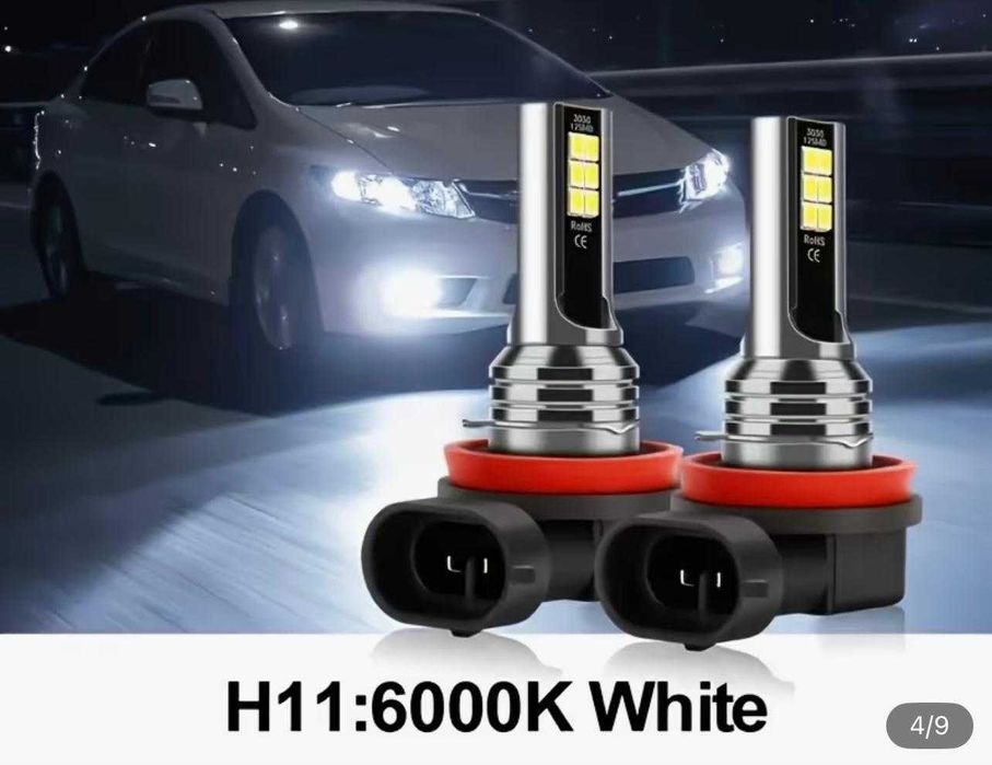 Becuri auto LED  H7/ H11/ CAMERA VIDEO AUTO/ Buton frana BMW