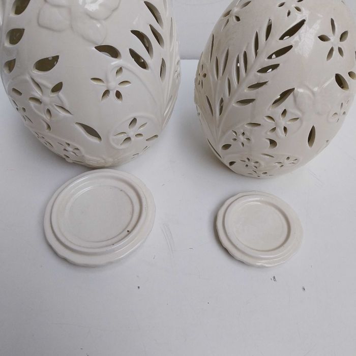 НАЙ ДОБРАТА ОФЕРТА Големи декоративни порцеланови яйца / свещник