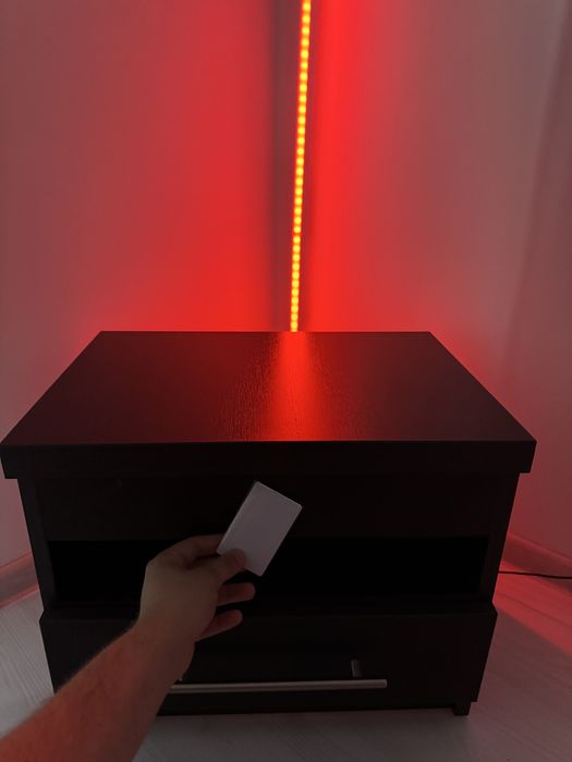 Noptiera  cu seif ascuns și sistem RFID + cadou mini camera video