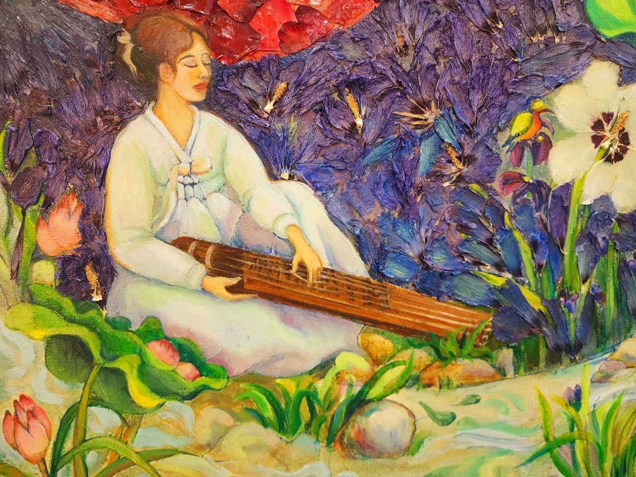 A Painting by South Korean Artist