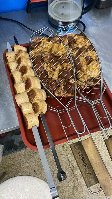 Шашлыки, маринованное мясо