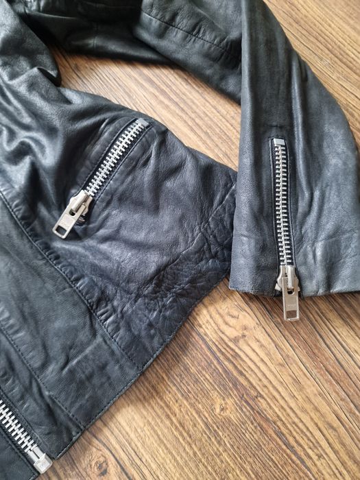 Страхотно дамско кожено  яке MDK  размер 38 , естествена кожа