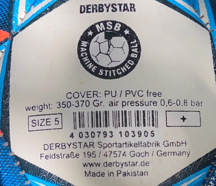 URGENT | Minge fotbal originala DerbyStar Stratos Light