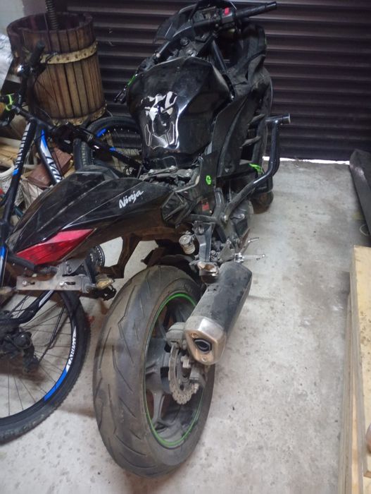 Vand motor Kawasaki Ninja avariat