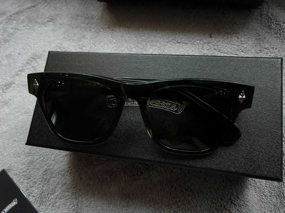 Ochelari soare Bărbați Chrome Hearts CH8247  Stil Unic+CUTIE+TOC PIELE