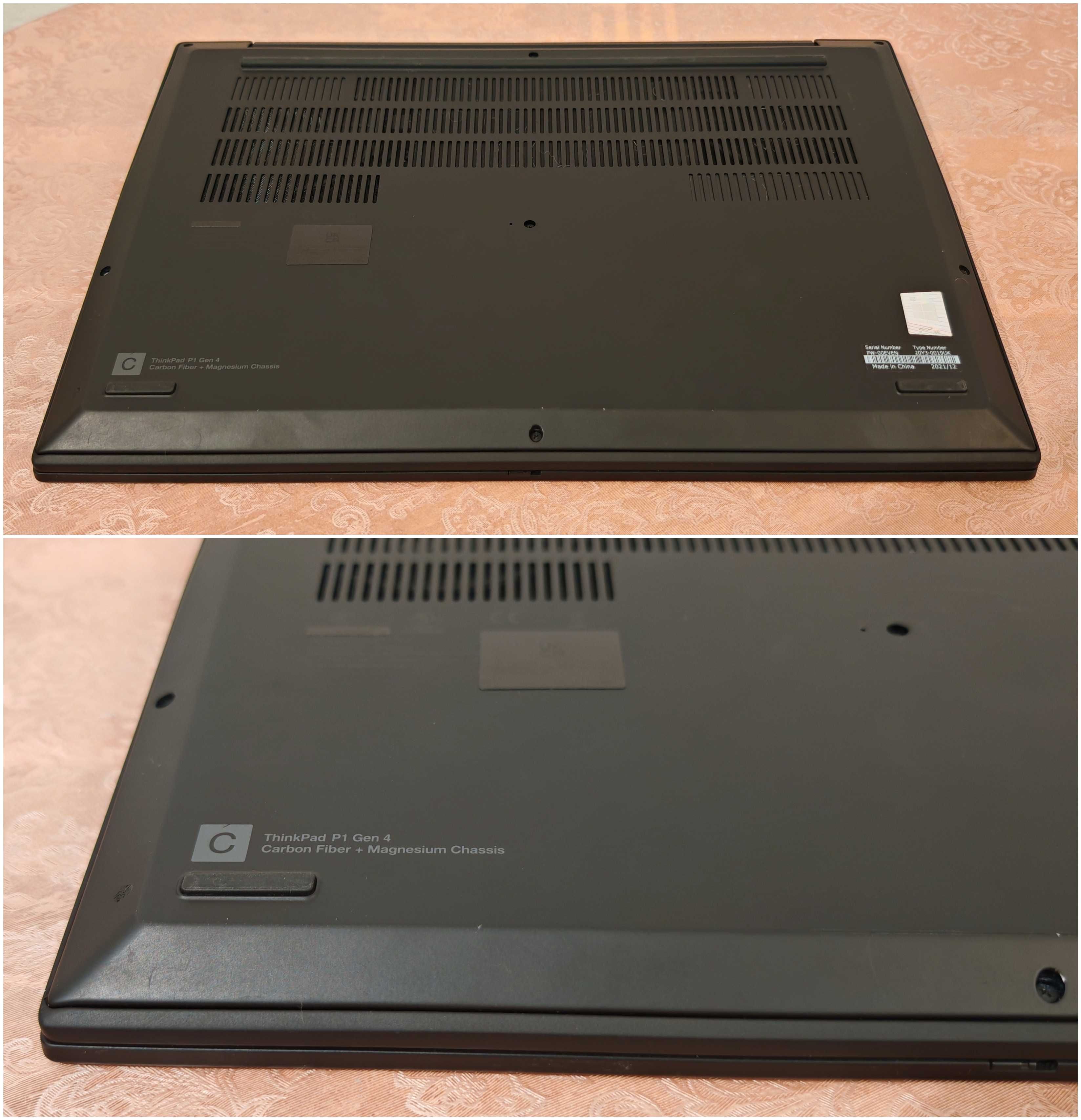 16' UHD 4К/Core i7-11850H/16GB RAM/512GB NVMe/Intel UHD/ThinkPad P1 G4