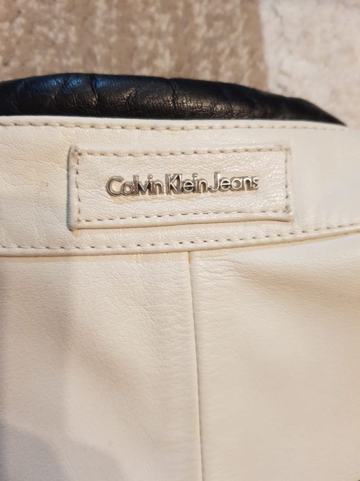 Geaca Din piele Calvin Klein  originala