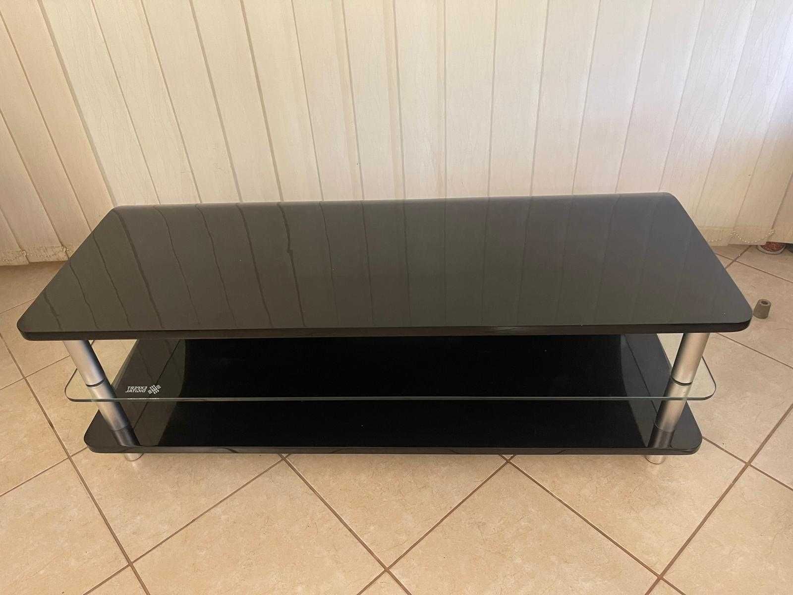 Comoda TV MDF+sticla