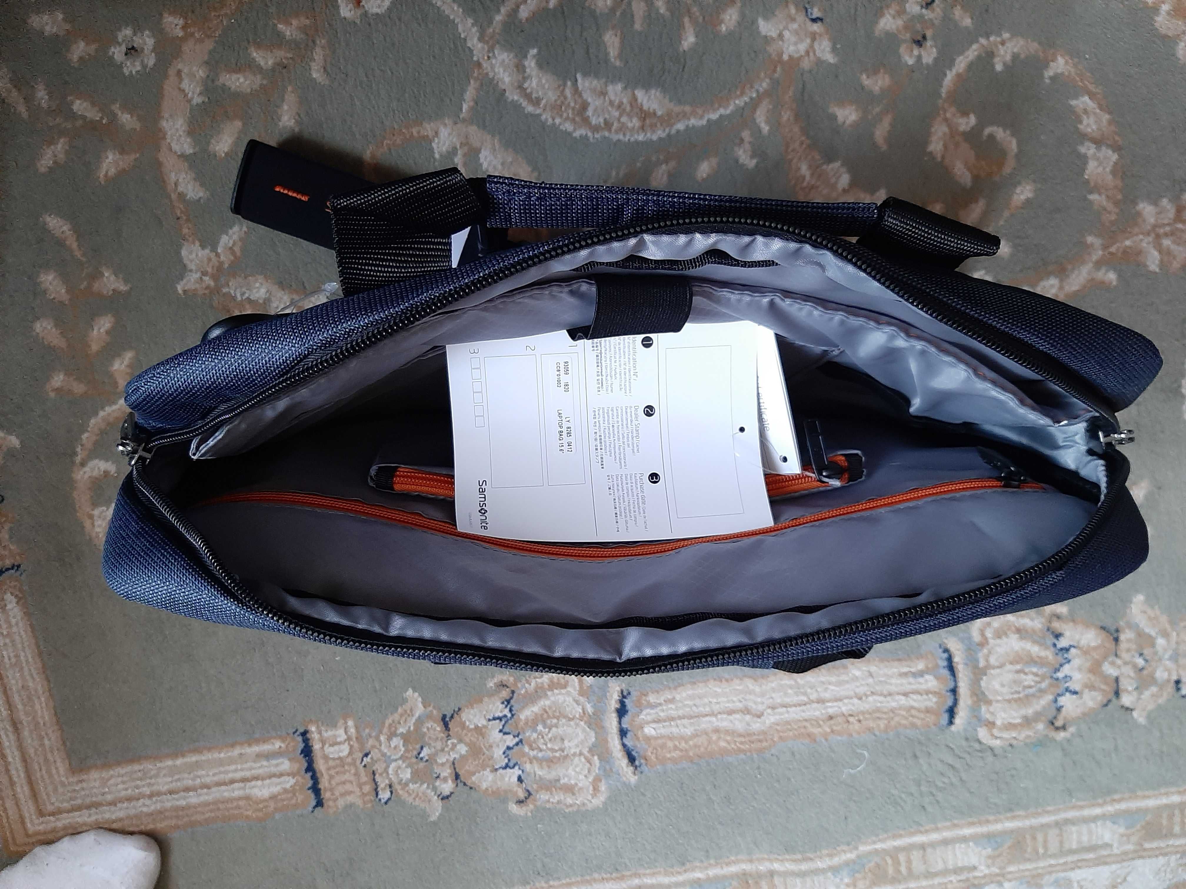Samsonite "Network 3" 15,6 инча чанта за лаптоп -тъмносиня