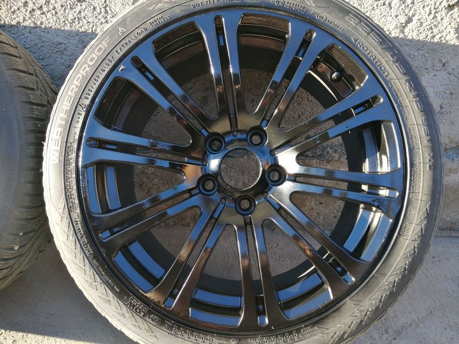 Jante + cauciucuri de iarna bmw