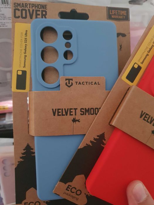 Промоция! Намалени! Samsung Galaxy S25 Ultra,S25+ TACTICAL Velvet гръб