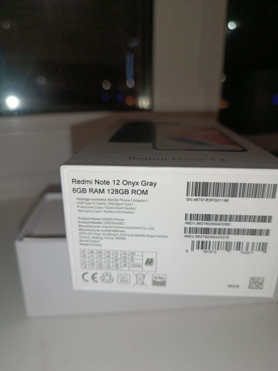 Продам Xiaomi redmi note 12