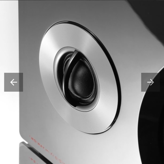 BOXE Stereo Microlab Solo 15 80w plus receiver Bluetooth.