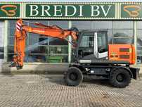 Hitachi ZX140W-3 Excavator pe pneuri HITACHI