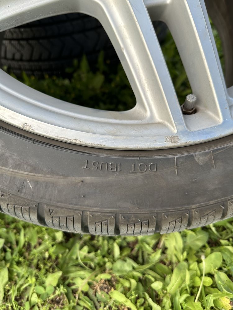 Отигинални OEM джанти с гуми Mercedes 18” цола 5x112 66.6 спорт пакет