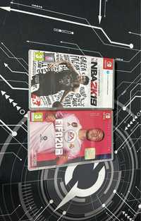 Vand Fifa 20 si NBA2k19 pentru Nintendo Switch