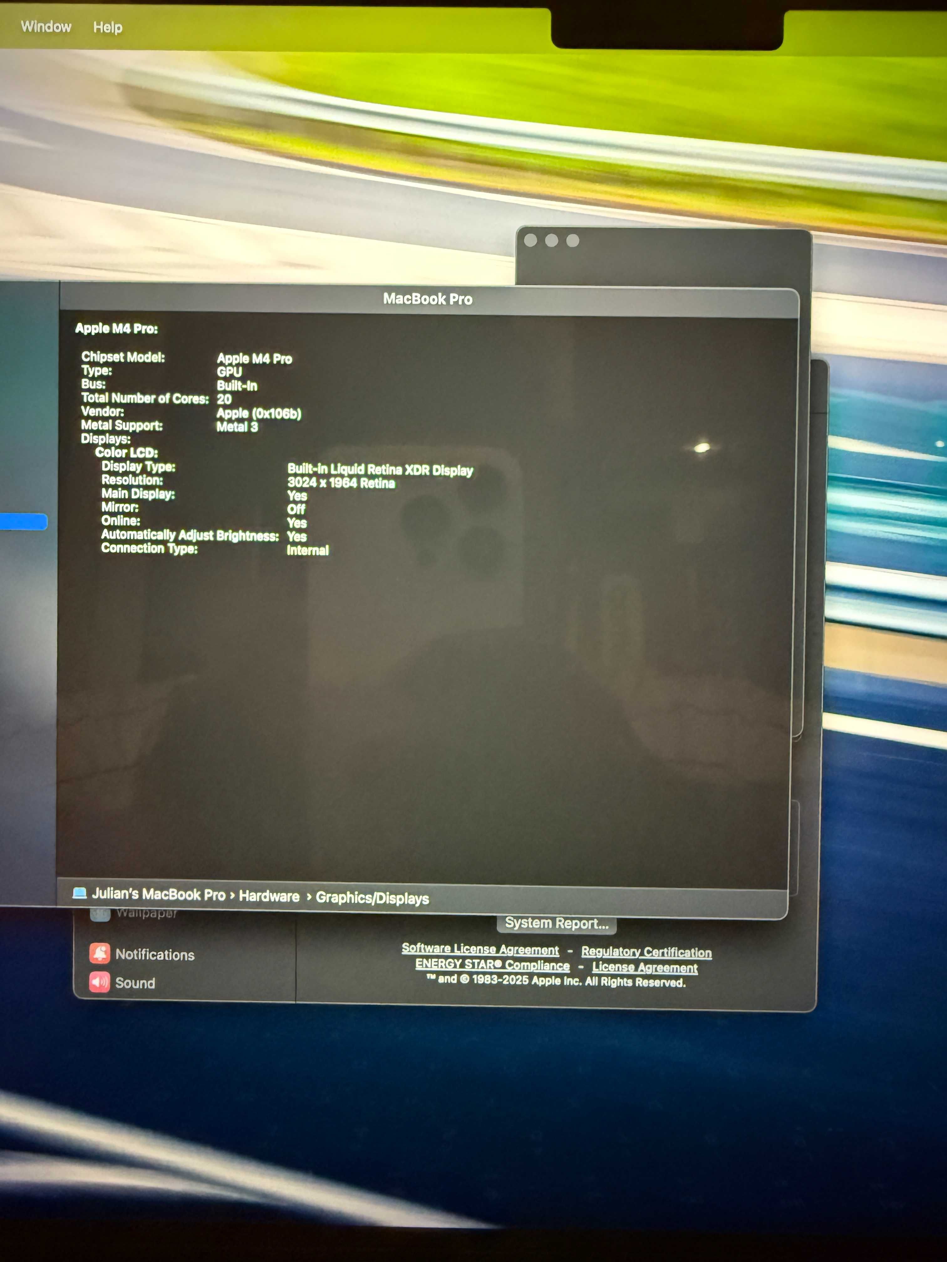 MacBook Pro 14” M4 Pro – CPU14/GPU20/24GB RAM/1TB SSD Garanție