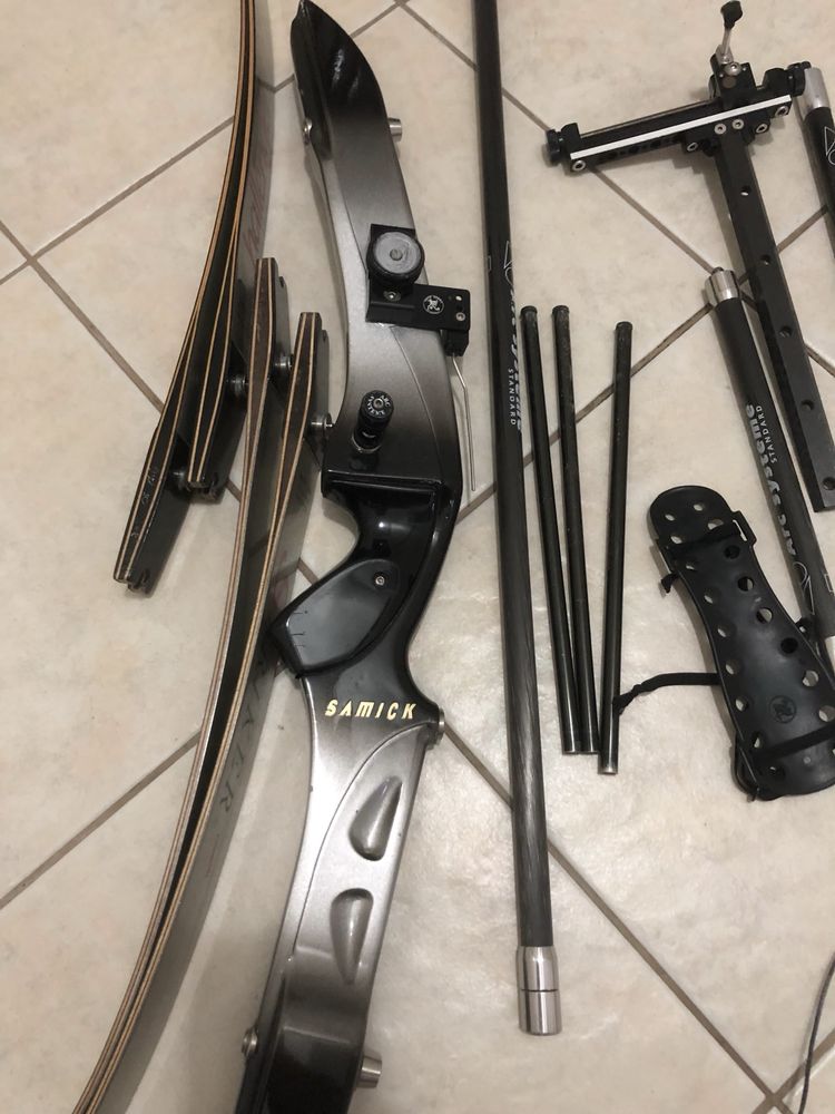 Arc recurve tir sportiv Samick carbon