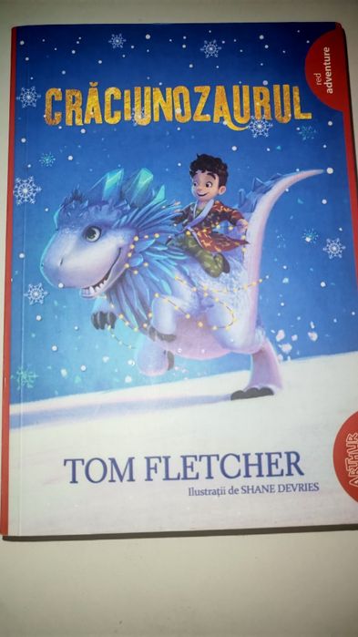 Pachet cărți Craciunozaurul și Craciunozaurul și vrăjitoarea iarnă