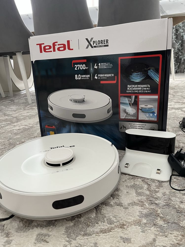 робот пылесос Tefal Xplorer
