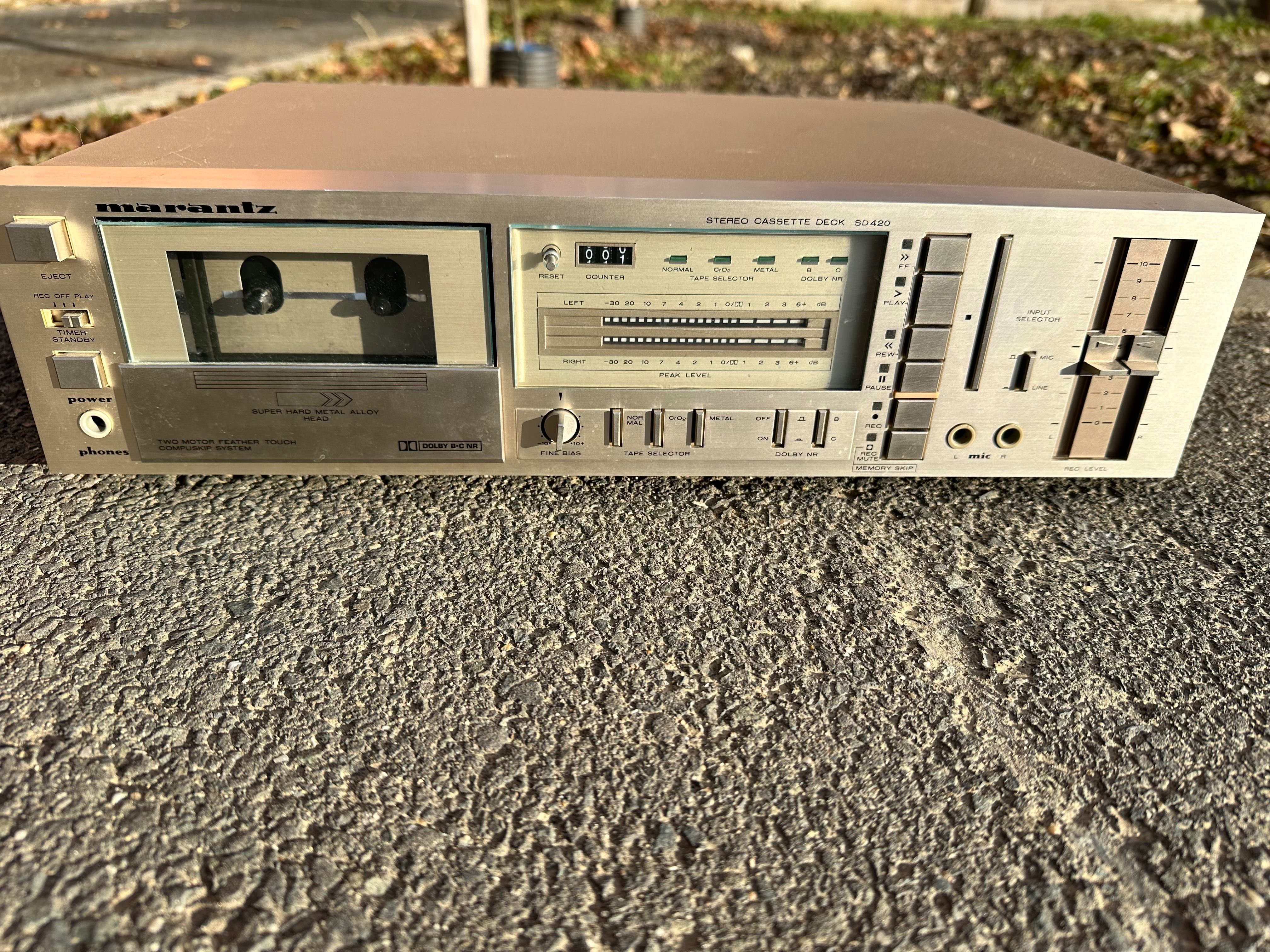 Deck Marantz SD420 casetofon vintage