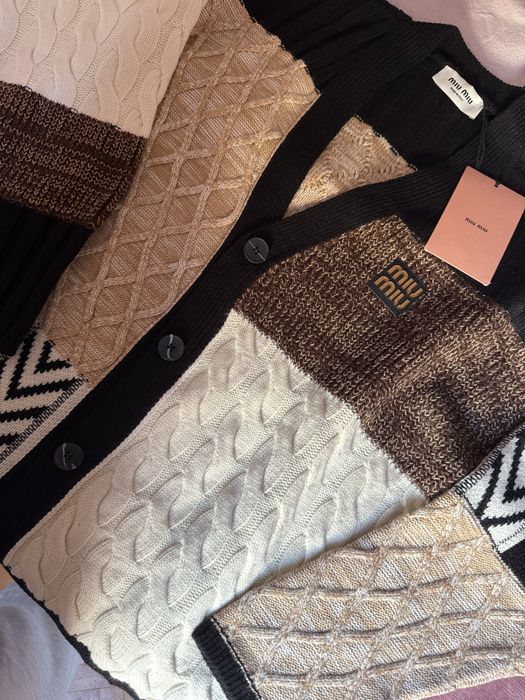 Плетена Жилетка Miu Miu