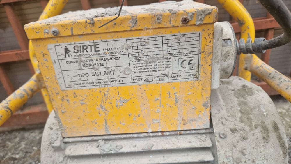 Vibrator beton Sirte SL 1,8 MT