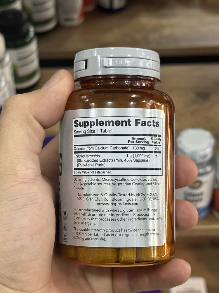 Now Sports Tribulus 1000 mg 90 таблеток