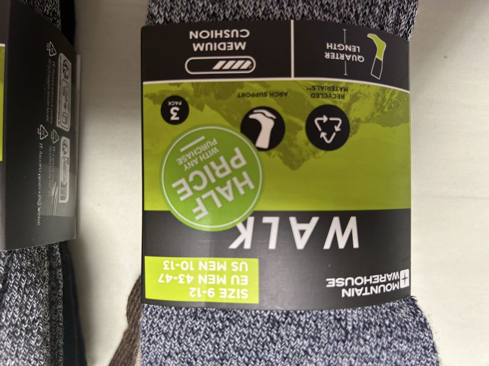 Комплект от 3 броя чорапи Mountain warehouse