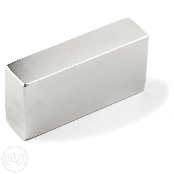 Magnet neodim bloc 60 x 30 x 15 mm Forta cca. 56 kg eoliana sau hidro
