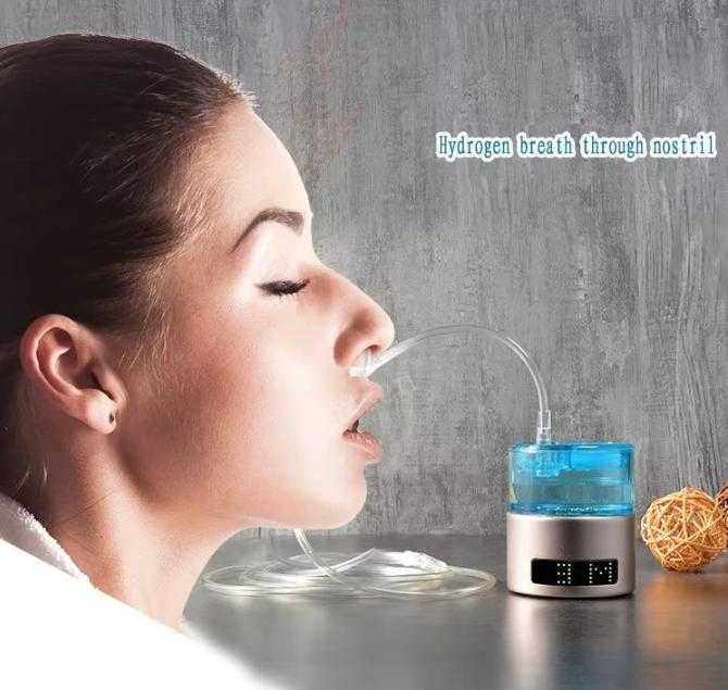Водородна Бутилка за Алкална Вода Йон Генератор Кислородно Вдишване