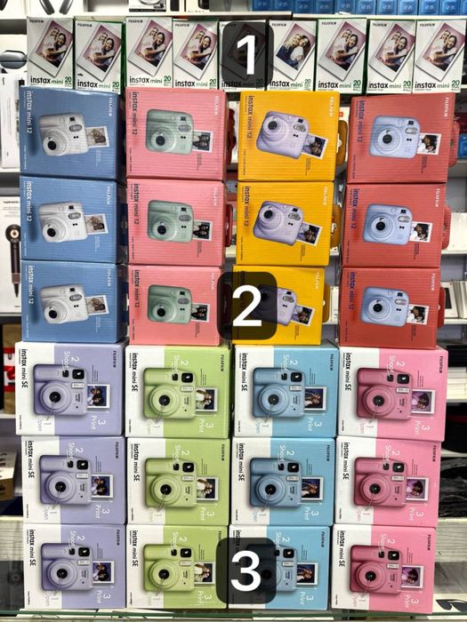 Instax Mini 12 / Se Palaroid Foto Aparat есть в наличии