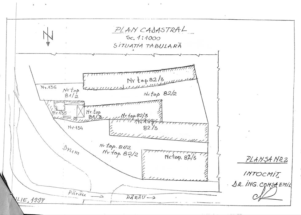Casă locuibilă + teren mare 6.818 mp, zonă liniștită, – Cota parte 1/2