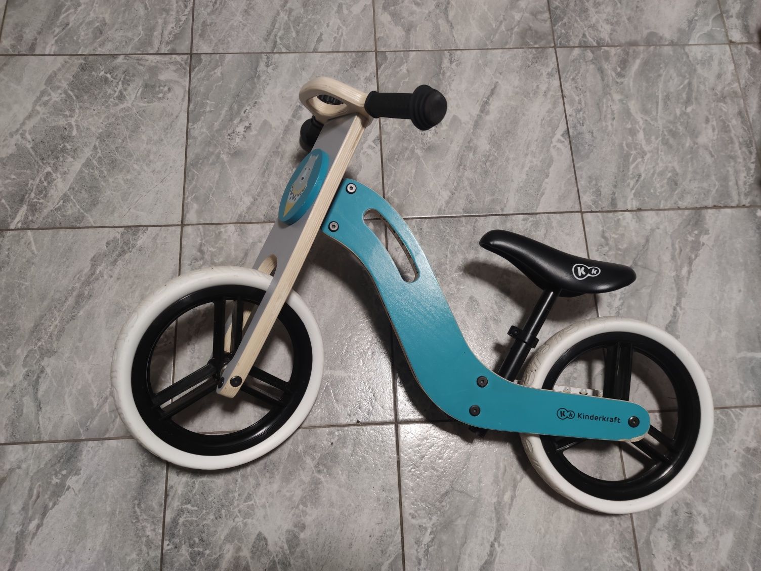 Bicicleta copii de echilibru fara pedale KinderKraft Uniq - Turcoaz